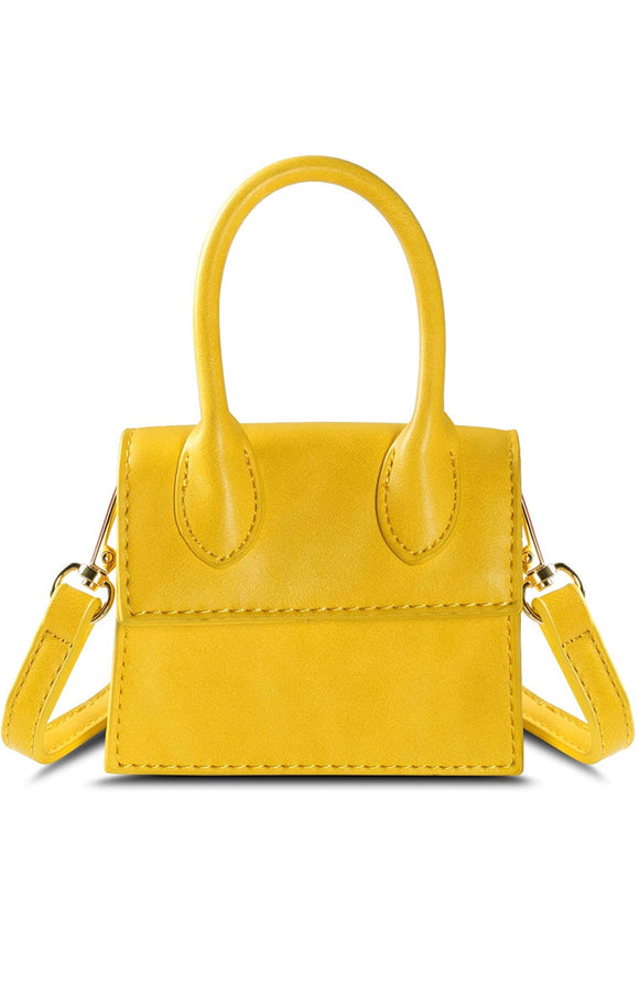 Yellow mini bag