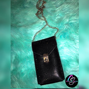 Black Ice Me Out Crossbody Bag