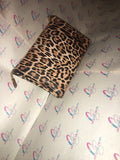 Leopard print handbag